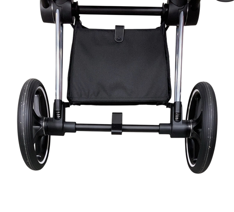 Shop Cybex PRIAM Stroller, 2019, Chrome With Black Details, True Red at GoodBuy Gear