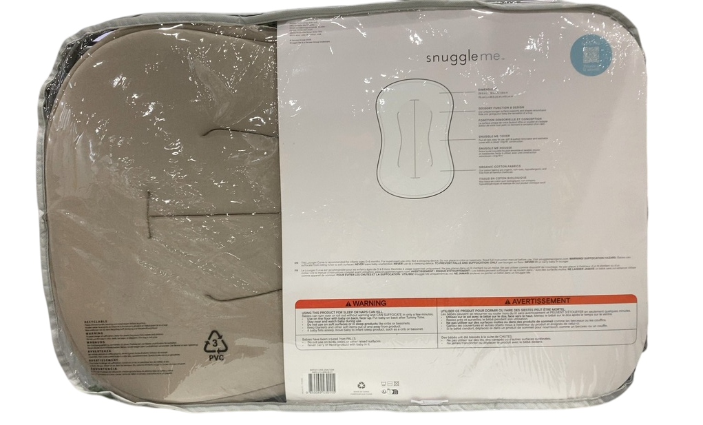 Shop Snuggle Me Organic Lounger Curve, Birch at GoodBuy Gear