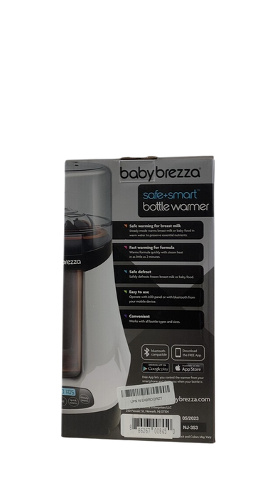 Shop Baby Brezza Safe + Smart Bottle Warmer, White on White at GoodBuy Gear