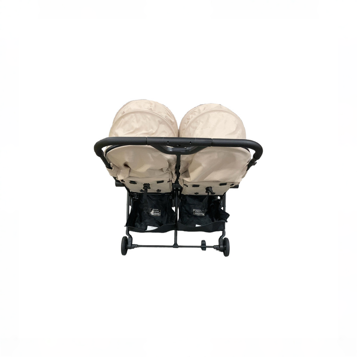 Shop Mompush Lithe Double Stroller, 2026, Khaki at GoodBuy Gear