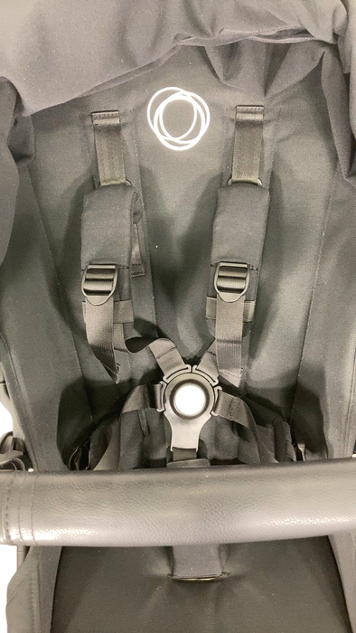 Shop Bugaboo Donkey 5 Duo Extension Set, 2024, Black, Midnight Black, Midnight Black, with Canopy at GoodBuy Gear