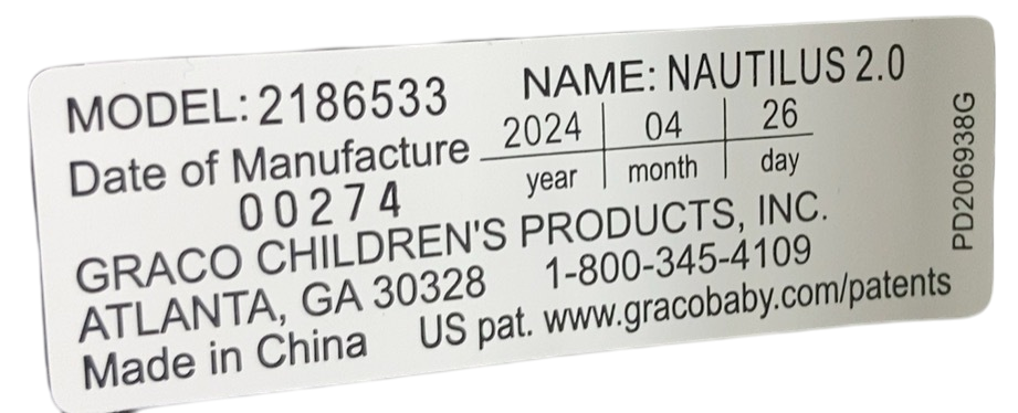 Shop Graco Nautilus 2.0 3-in-1 Harness Booster Car Seat, Crane, Standard, 2024 at GoodBuy Gear
