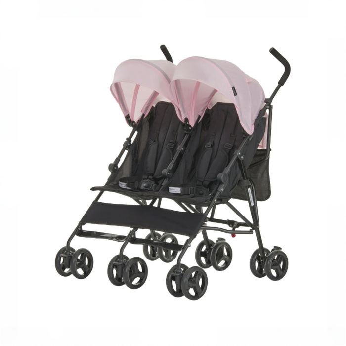 Shop Dream On Me Twin Venture Umbrella Stroller, 2025, Pink at GoodBuy Gear