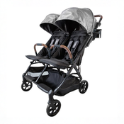 Shop Strolee V2 Double Stroller, 2025, Shadow at GoodBuy Gear