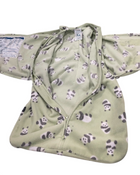 Shop Halo Micro-Fleece Swaddle, Cozy Pandas, Small at GoodBuy Gear