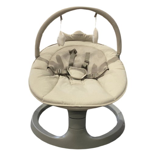 Shop Momcozy 2-in-1 Electric Baby Swing, Khaki at GoodBuy Gear