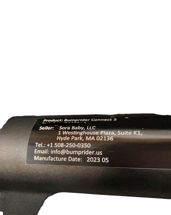 Shop Bumprider Connect 3 Stroller, 2023, Black/Black at GoodBuy Gear