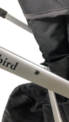 Shop Mockingbird Single to Double 2.0 Stroller, 2024, Sea, Silver With Penny Leather, Windowpane at GoodBuy Gear