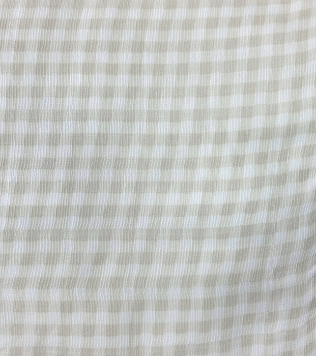Shop Little Unicorn Infant Hooded Towel, Tan Gingham at GoodBuy Gear
