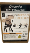 Shop Evenflo Gold Shyft Dual Ride Infant Car Seat Stroller Combo, Champagne, 2024, with Green/Gentle Fabric at GoodBuy Gear