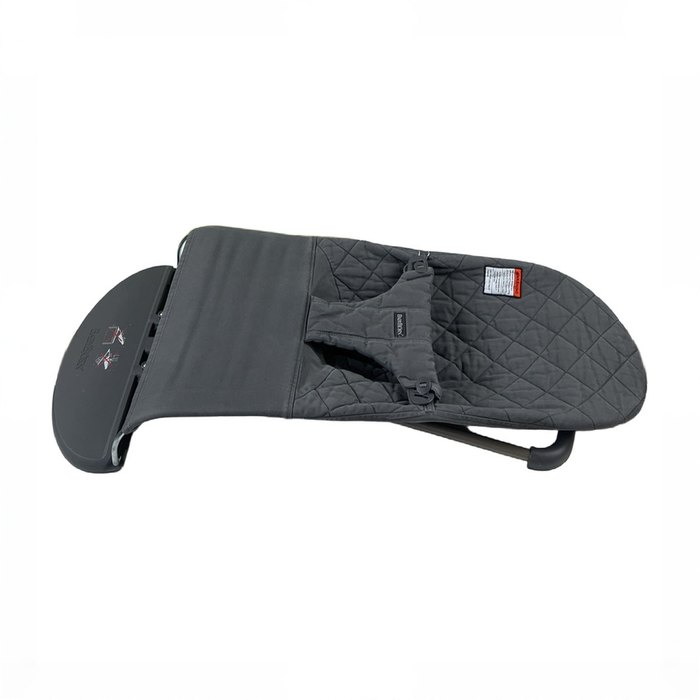 Shop BabyBjorn Bouncer Bliss, Anthracite Cotton Classic Quilt, Dark Gray Frame at GoodBuy Gear