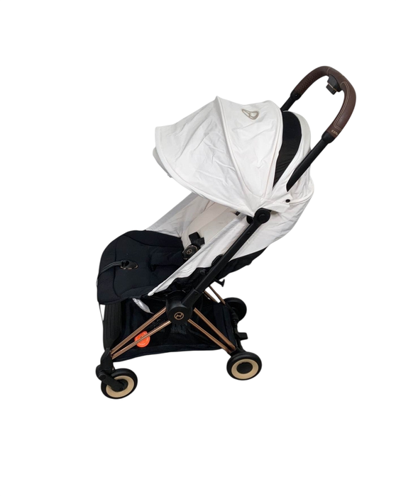 Shop Cybex Coya Stroller, 2023, Off White, Rose Gold at GoodBuy Gear