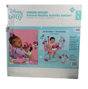 Shop Bright Starts Activity Jumper, Disney Baby Minnie Mouse Forever Besties at GoodBuy Gear