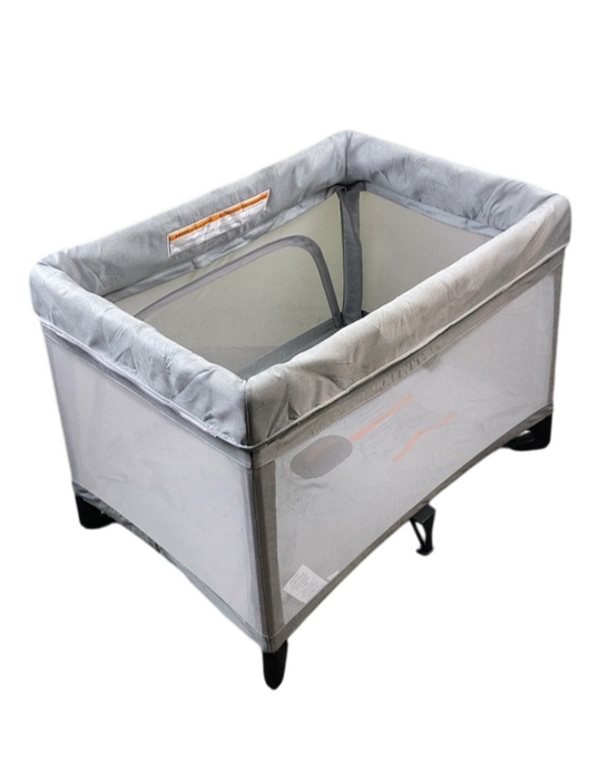 Shop UPPAbaby REMI Playard, Stella (Grey Brushed Melange) at GoodBuy Gear