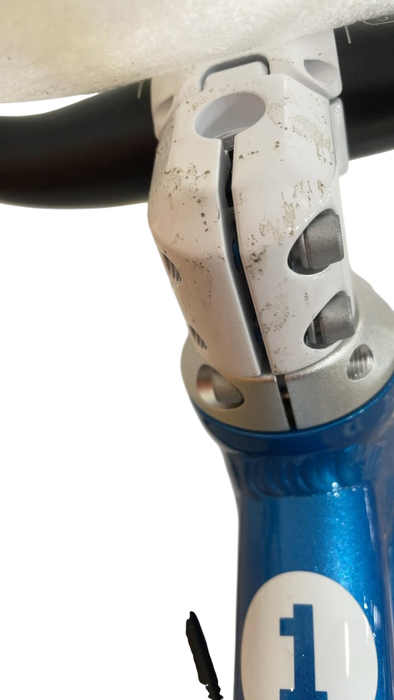 Shop Woom GO 1 Plus Balance Bike, Metallic Blue at GoodBuy Gear