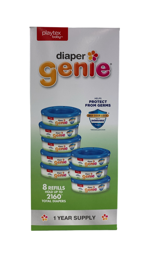 Diaper Genie Refills 1 Year Supply, Unscented