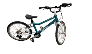 Shop Woom GO 4 Bike 20", Metallic turquoise at GoodBuy Gear