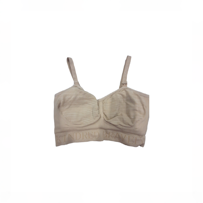 Shop Kindred Bravely Sublime Hands-Free Pumping & Nursing Bra, Beige, Busty, S at GoodBuy Gear
