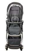 Shop Mockingbird Single to Double 2.0 Stroller, 2024, Black, Silver With Black Leather, Watercolor Drops at GoodBuy Gear