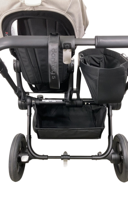 Shop Bugaboo Donkey 5 Mono Stroller, 2024, Black, Midnight Black, Misty White at GoodBuy Gear