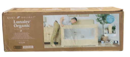 Shop Baby Delight Lunaire Full Size Mesh Crib and Playard, Organic Oat at GoodBuy Gear