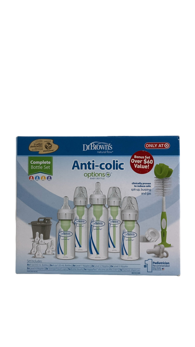 Shop Dr. Brown's Options+ 15 Piece Complete Infant Starter Set, Clear at GoodBuy Gear