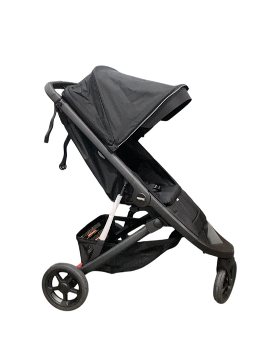 Shop Thule Spring Stroller, 2024, Black, Midnight Black at GoodBuy Gear