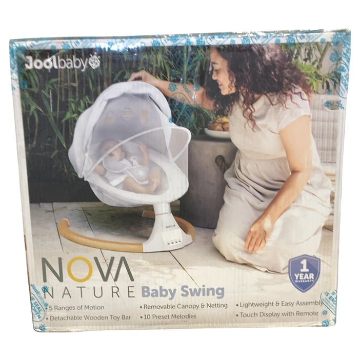 Shop Jool Baby Nova Nature Baby Swing, Oatmeal at GoodBuy Gear