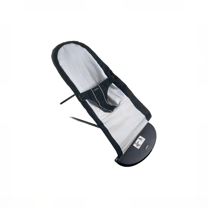 Shop DRAFT - BabyBjorn Bouncer Balance Soft, Black Frame, Grey/Black at GoodBuy Gear