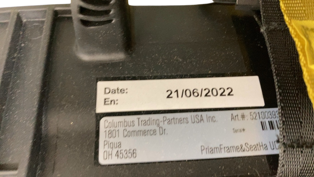 Shop Cybex PRIAM Stroller, 2022, Mustard Yellow, Rosegold at GoodBuy Gear