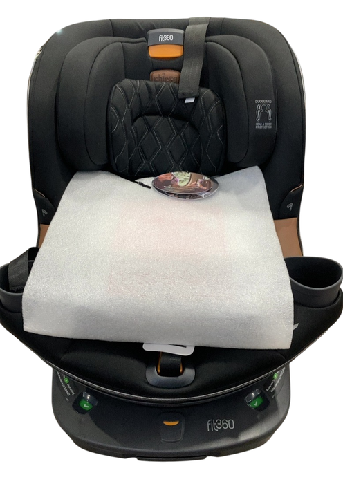 Shop Chicco Fit360 Cleartex Rotating Convertible Car Seat, Black, 2025, Zip at GoodBuy Gear