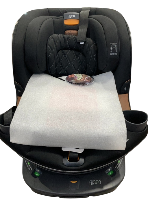Shop Chicco Fit360 Cleartex Rotating Convertible Car Seat, Black, 2025, Zip at GoodBuy Gear