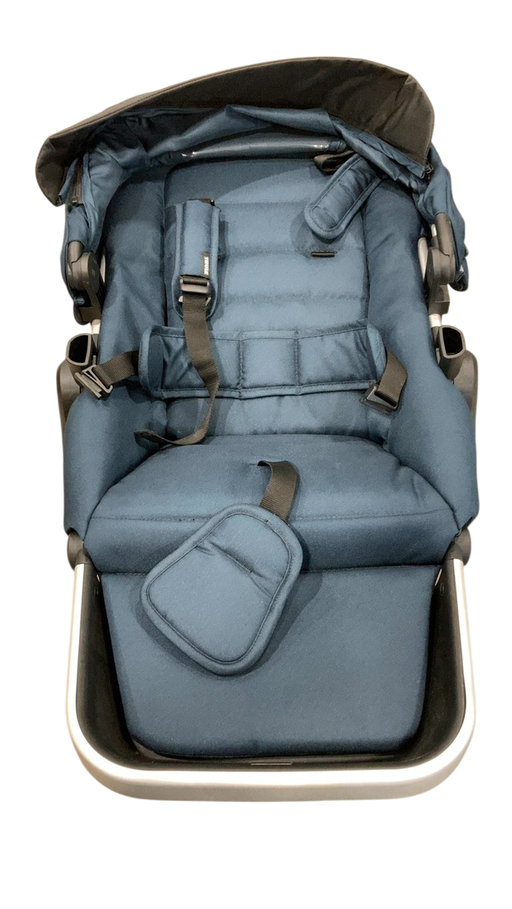 Shop Thule Sleek Sibling Seat, 2018, Aluminum, Navy Blue at GoodBuy Gear