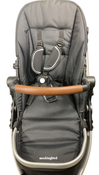 Shop Mockingbird Single 2.0 Stroller, 2024, No Canopy, No Canopy, Silver With Penny Leather at GoodBuy Gear