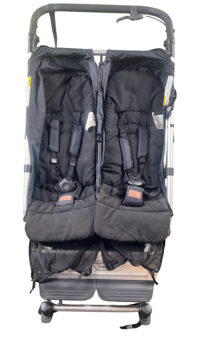 Shop Mountain Buggy Duet Double Stroller, 2024, Black at GoodBuy Gear