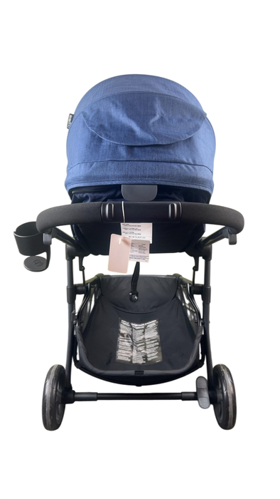 Shop Evenflo Pivot Vizor Travel System Stroller, 2022, Promenade Blue at GoodBuy Gear