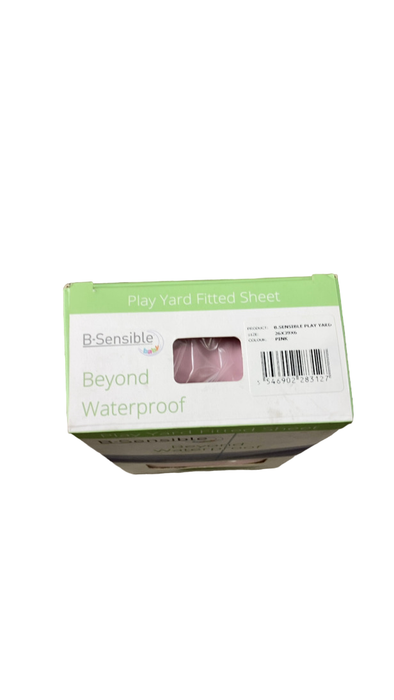 Shop BSensible Playard Fitted Sheet, Pink at GoodBuy Gear