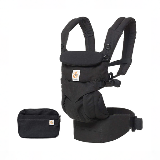 Shop Ergobaby Omni 360 Cotton Baby Carrier, Pure Black at GoodBuy Gear