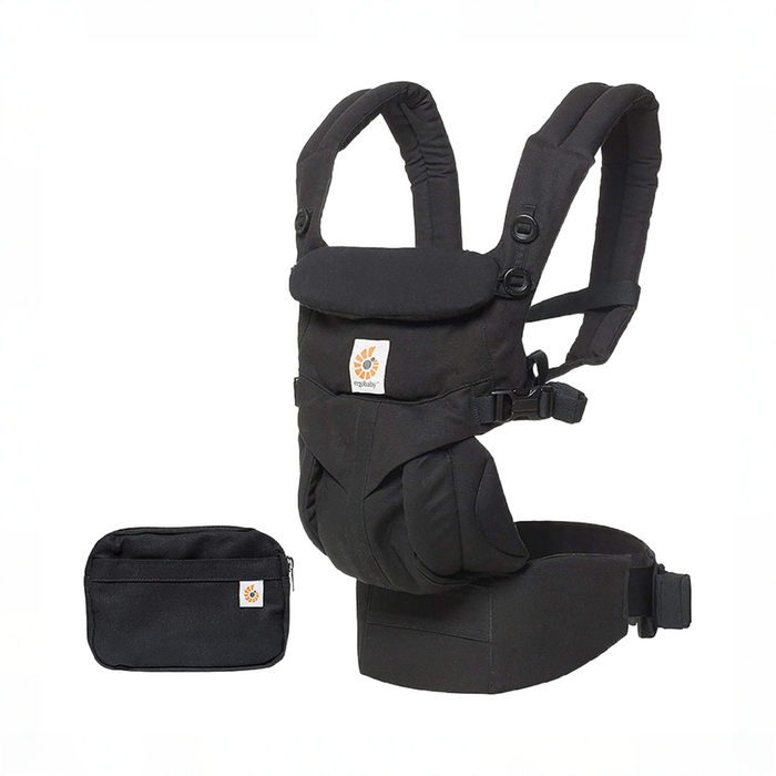 Shop Ergobaby Omni 360 Cotton Baby Carrier, Pure Black at GoodBuy Gear