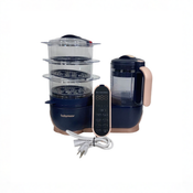 Shop Babymoov Duo Meal Station Food Maker XL Limited Edition, Marine Pink at GoodBuy Gear