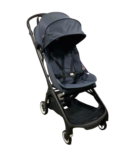 used Bugaboo Butterfly Stroller, 2023, Stormy Blue