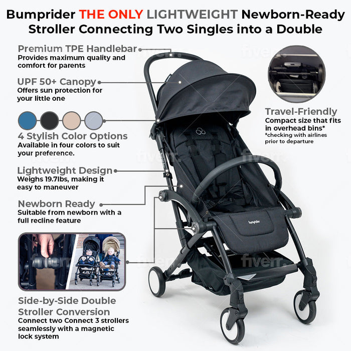 Bumprider Connect 3 Stroller