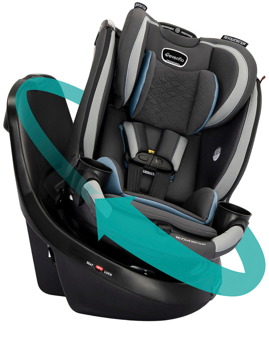 Evenflo Revolve 360 Slim 2-in-1 Rotational Car Seat Without SensorSafe, 2025, Salem