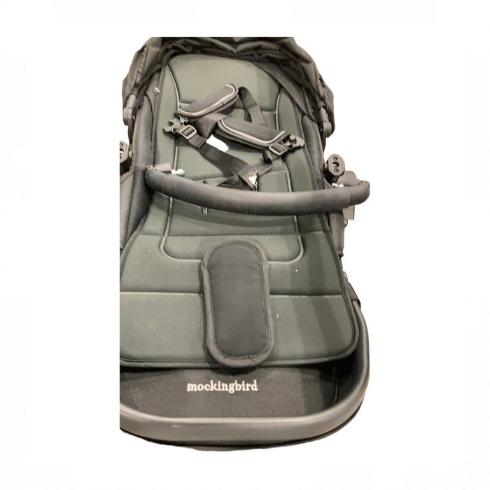 Shop Mockingbird 2nd Seat Kit 3.0, Charcoal with Black Leather, Solid Black at GoodBuy Gear