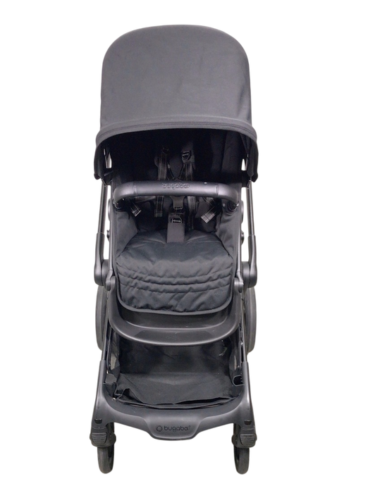 Shop Bugaboo Kangaroo Single To Double Stroller, 2024, Black, Midnight Black, Midnight Black at GoodBuy Gear