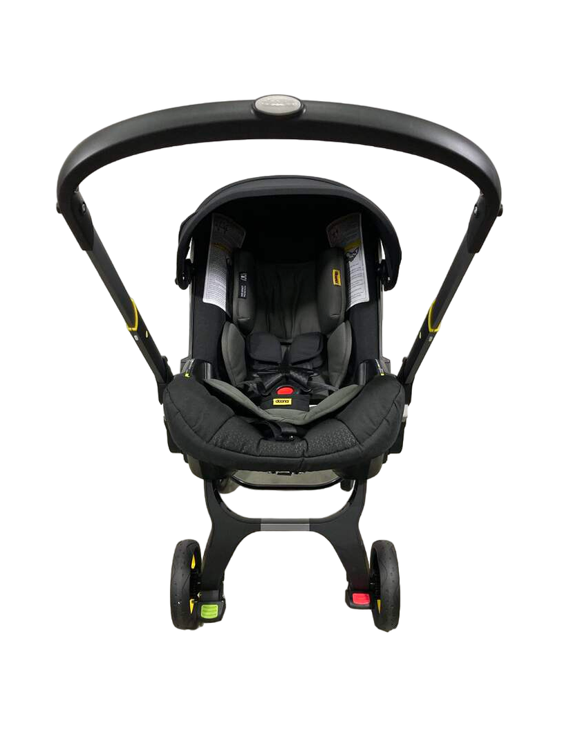 Doona Infant Car Seat & Stroller Combo, 2023, Nitro black