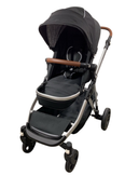 Shop Mockingbird Single to Double 2.0 Stroller, 2024, Black, Silver With Penny Leather, Windowpane at GoodBuy Gear
