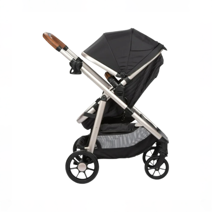 Shop Monbebe Lynx 6-in-1 Modular Travel System Stroller, 2023, Black & Gold at GoodBuy Gear