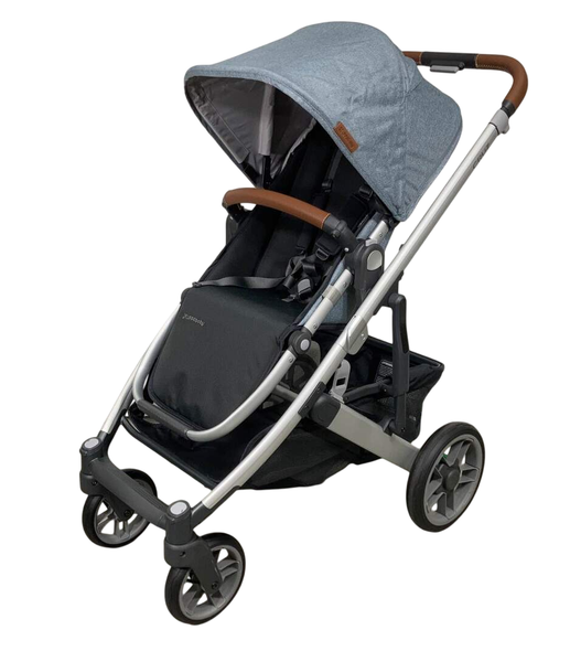 uppababy cruz v2 blue melange UPPAbaby CRUZ V2 Stroller, Gregory (Blue Melange), 2023