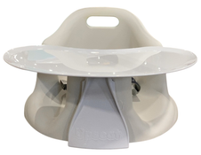 Shop Upseat Baby Floor & Booster Seat with Tray, Coconut (White) at GoodBuy Gear